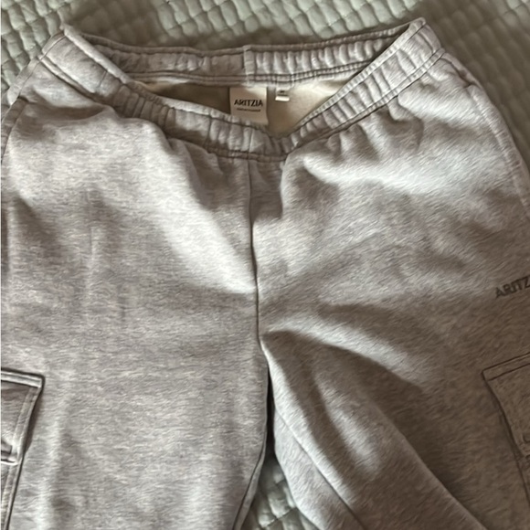 Aritzia Gray Track Pants - Picture 2 of 2
